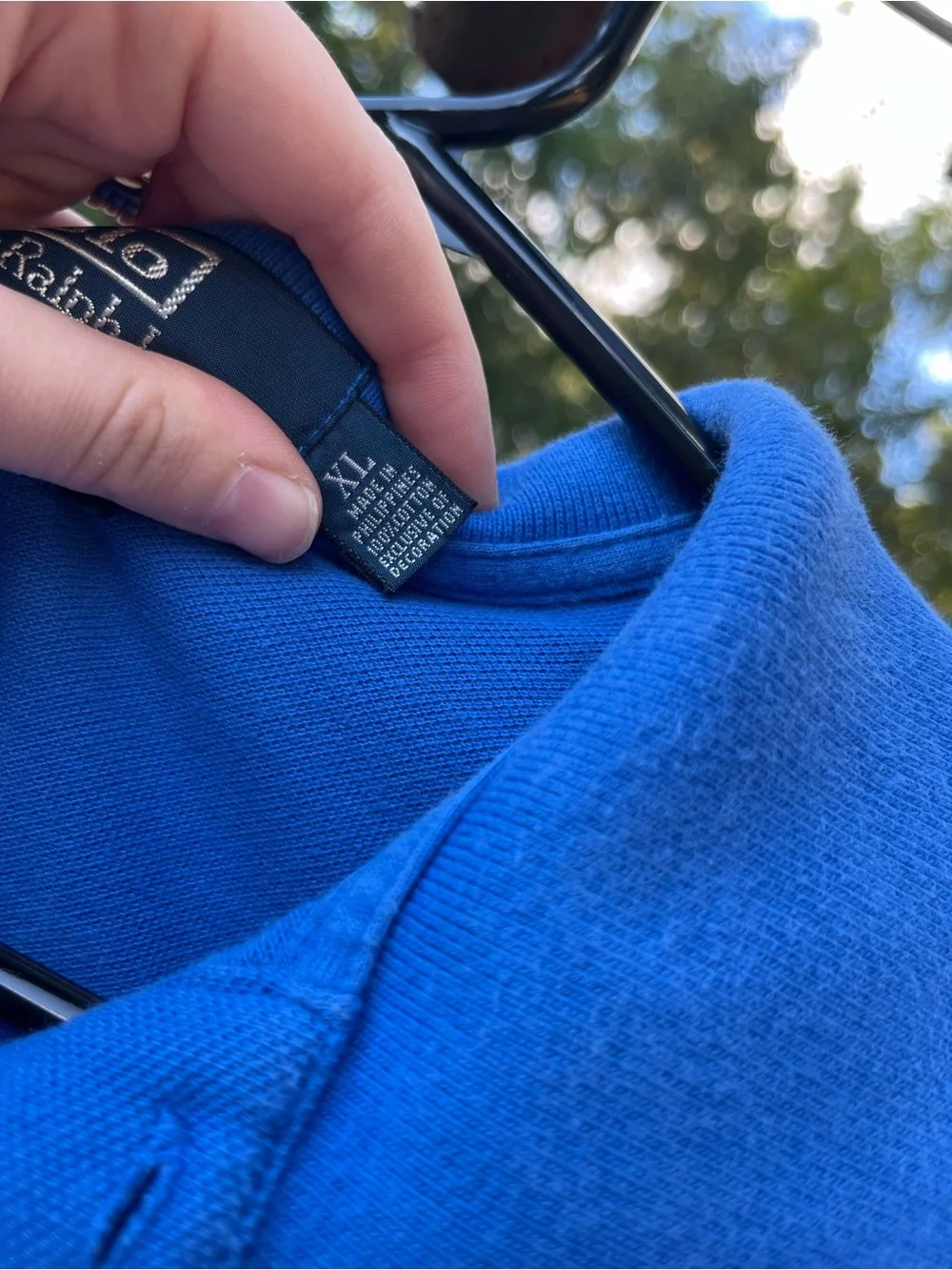 Polo by Ralph Lauren Bright Blue Short-Sleeve Polo with Red Pony
